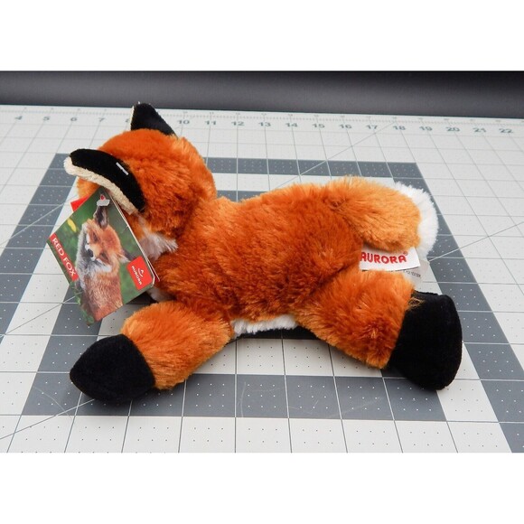 Aurora Foxxie Red Fox Plush Stuffed Toy 8 Inch 31290 Tags - Picture 6 of 9